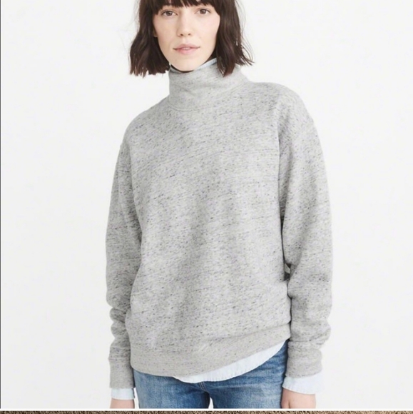 Abercrombie & Fitch Sweaters - Abercrombie & Fitch Mock Neck Sweatshirt